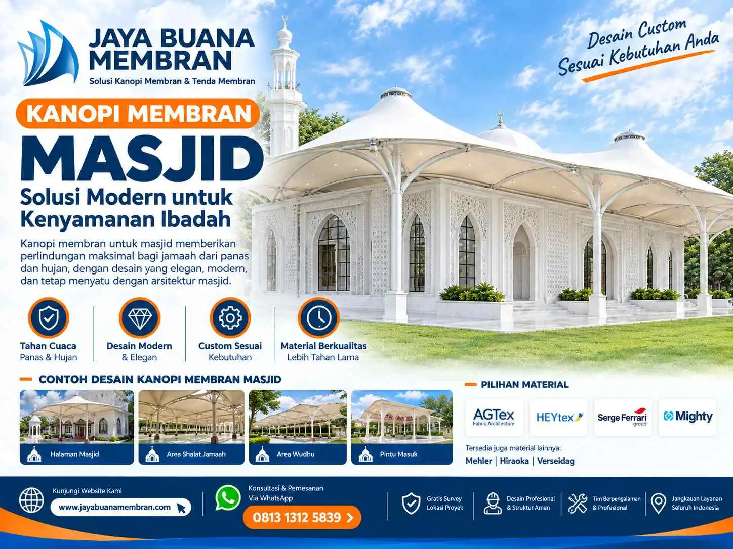 Kanopi Membran Masjid